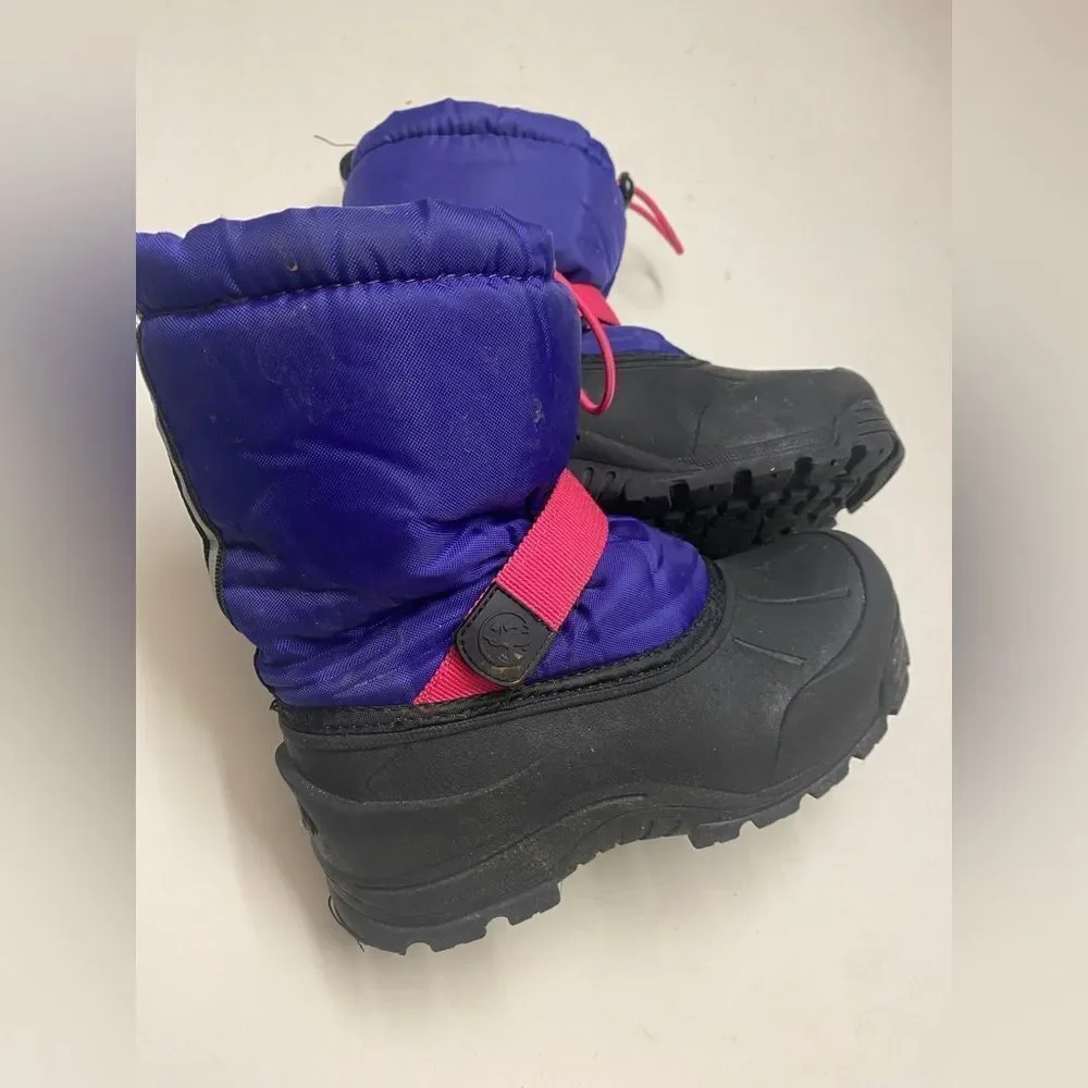 NORTHSIDE kids girls youth Waterproof thinsulate snow winter Boots purple 2